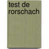 Test de Rorschach by Haydee Nodelis