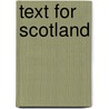 Text For Scotland by Colin Eckford