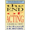 The End Of Acting door Richard Hornby