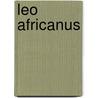 Leo africanus by Amin Maalouf