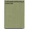 Methodiekontwikkeling & onderzoek by T. Zandberg