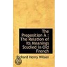 The Preposition A by Richard Henry Wilson
