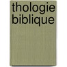 Thologie Biblique door Eug ne Haag