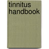 Tinnitus Handbook door Richard S. Tyler