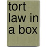 Tort Law In A Box door Onbekend