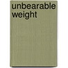 Unbearable Weight door Susan Bordo