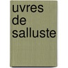 Uvres de Salluste door Charles Louis Panckoucke