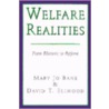Welfare Realities door Mary Jo Bane