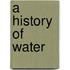 A History Of Water