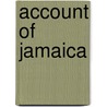 Account of Jamaica door John Stewart