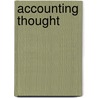 Accounting Thought by Stewart Leech