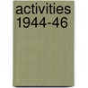 Activities 1944-46 by John Maynard Keynes