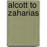 Alcott to Zaharias door Mary Elizabeth Salzmann