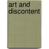 Art And Discontent by Thomas McEvilley