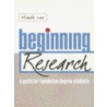 Beginning Research door Michelle Lowe