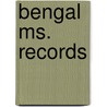 Bengal Ms. Records door William Wilson Hunter
