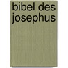 Bibel Des Josephus by Adam Mez