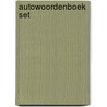 Autowoordenboek set by H. Wagenaar Hummelinck