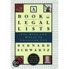 Book Legal Lists C by Schwartz