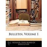 Bulletin, Volume 1 door Agriculture Missouri. State