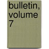 Bulletin, Volume 7 by France Association Sci