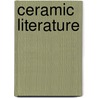 Ceramic Literature door Louis Marc Emmanuel Solon