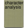 Character Analysis door Jean Morris Ellis