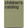 Children's Catalog door Mary Conover