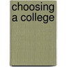 Choosing a College door Thomas Sowell