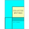 Collected Writings by Ray G. Goodman