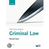 Criminal Law 19e P door Richard Card