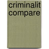 Criminalit Compare door Gabriel de Tarde