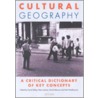 Cultural Geography by David Atkinson