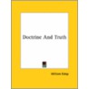Doctrine And Truth door William Estep