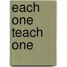 Each One Teach One door Stephen Blackburn