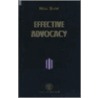 Effective Advocacy door Noel Shaw