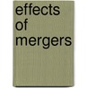 Effects of Mergers door P. Lesley Cook
