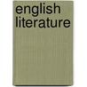English Literature door John Buchan