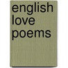 English Love Poems door Onbekend
