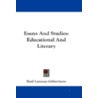 Essays and Studies door Basil Lanneau Gildersleeve