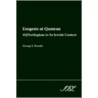 Exegesis at Qumran door George J. Brooke