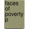 Faces Of Poverty P door Jill Duerr Berrick