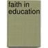 Faith in Education