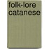 Folk-Lore Catanese