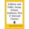 Folklore And Fable door Julius Aesop