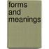 Forms and Meanings