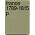 France 1789-1815 P