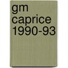 Gm Caprice 1990-93 door Chilton Book Company