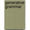 Generative Grammar by Geoffrey C. Horrocks