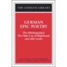 German Epic Poetry door Francis Gentry